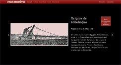 Desktop Screenshot of parisenbreves.fr