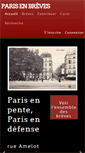 Mobile Screenshot of parisenbreves.fr